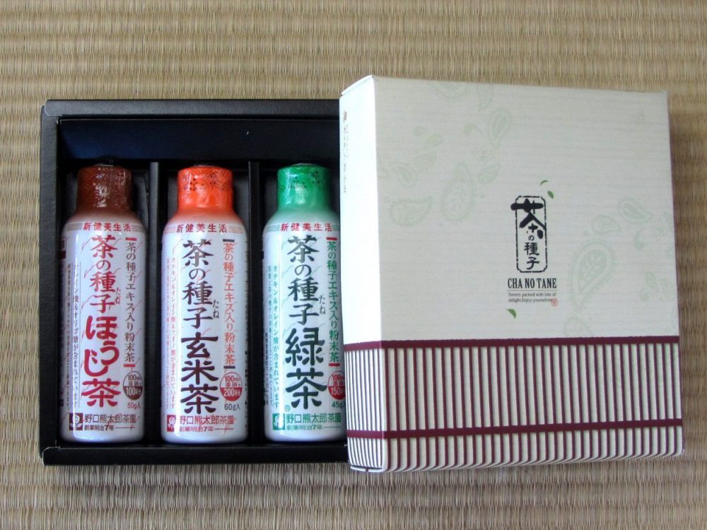 取寄商品 野口熊太郎茶園 茶の種子 玄米茶 60g 3本セット 茶の種子